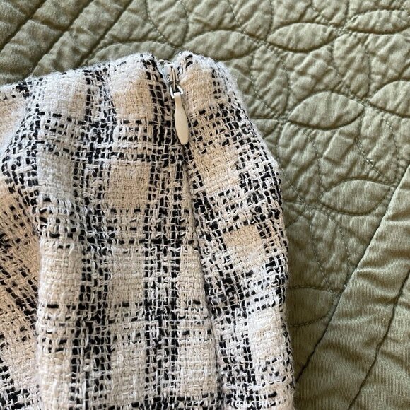 Blue Rain NWT Light Academia Gingham Mini Skirt Size L Multicolor Clueless Y2K - Picture 4 of 12
